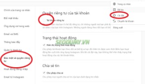 Hướng dẫn chuyển tài khoản Instagram sang tài khoản công khai